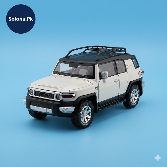 1:24 Scale Toyota FJ Cruiser Jeep Diecast Model Car -Official License/Brand Model - Image 3