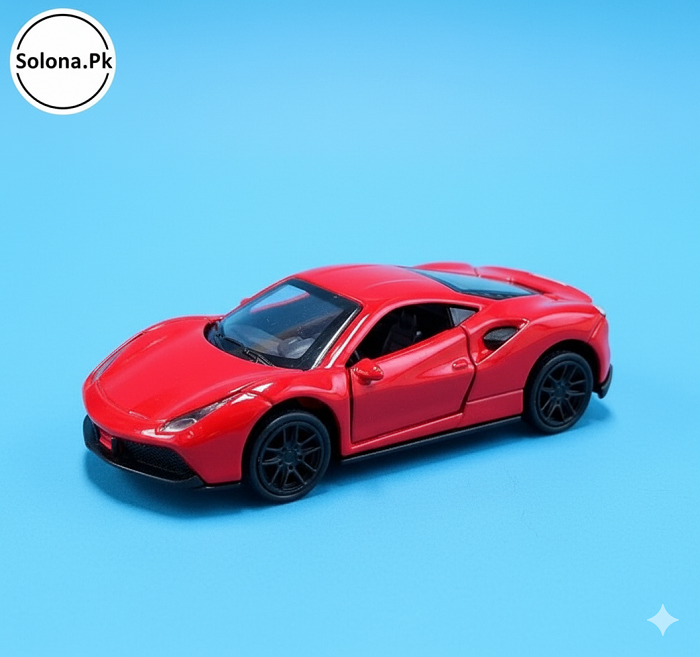 1:43 Scale Diecast Model-Ferrari, Bugatti, Lamborghini, Nissan Porsche, Supra - Image 4