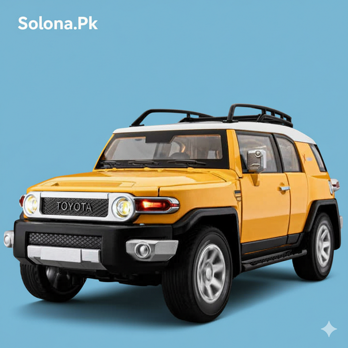 1:24 Scale Toyota FJ Cruiser Jeep Diecast Model Car -Official License/Brand Model