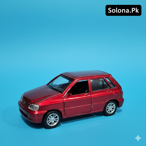 1:36 KIA Pride- Suzuki Mehran Diecast model Car - Image 4