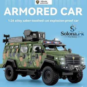 1:24 SWORDTOOTH TIGER POLICE ALLOY DIECAST MODEL