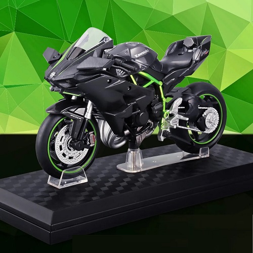 1:12 Scale Kawasaki Ninja H2R Diecast Bike Model - Image 2