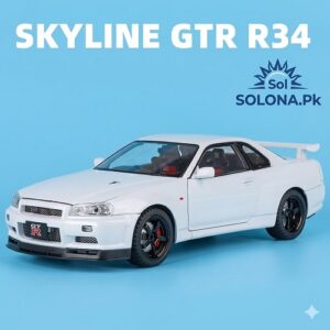 1/18 Skyline GTR R34 Diecast Model Car