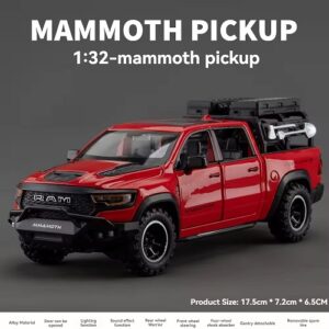 1:32 Diecast RAM Mammoth Pickup Model Car