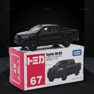 TOMICA | TOYOTA HILUX #67 Toyota Hilux 1:70 (~1:64) Diecast Pickup Truck Black New