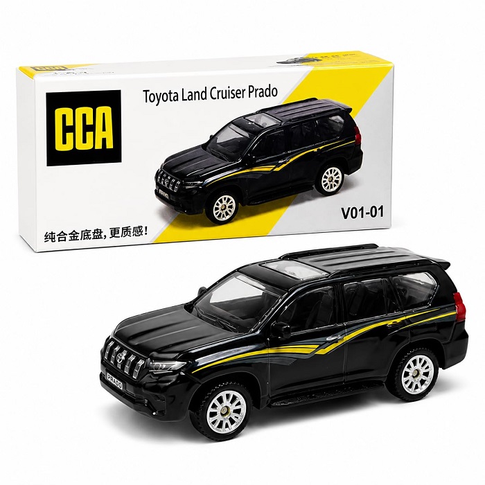 CCA Toyota Land Cruiser Prado Die-Cast Metal Model Car V01-01 - Image 4
