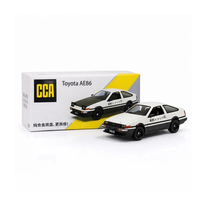 CCA Brand Toyota Sprinter Trueno AE86 1:64 Die-Cast Model Car - Image 3