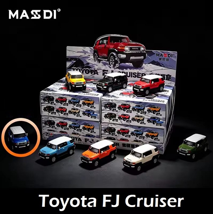 MASSDI 1:64 Toyota FJ Cruiser – Offical Licensed Model by TOYOTA Imported Car Model