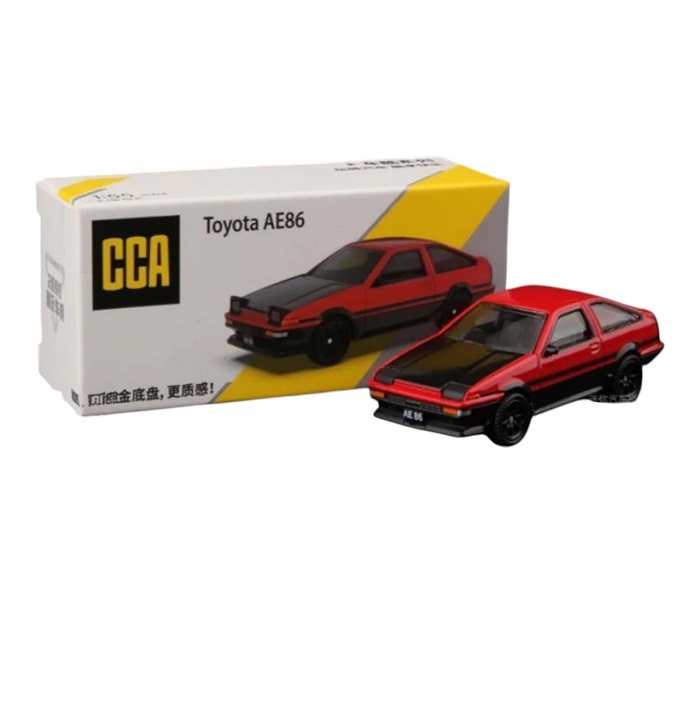 CCA Brand Toyota Sprinter Trueno AE86 1:64 Die-Cast Model Car - Image 2