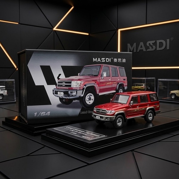 MASSDI Diecast 1:64 Scale Land Cruiser LC76 Off-road (Mulitcolors-Available)