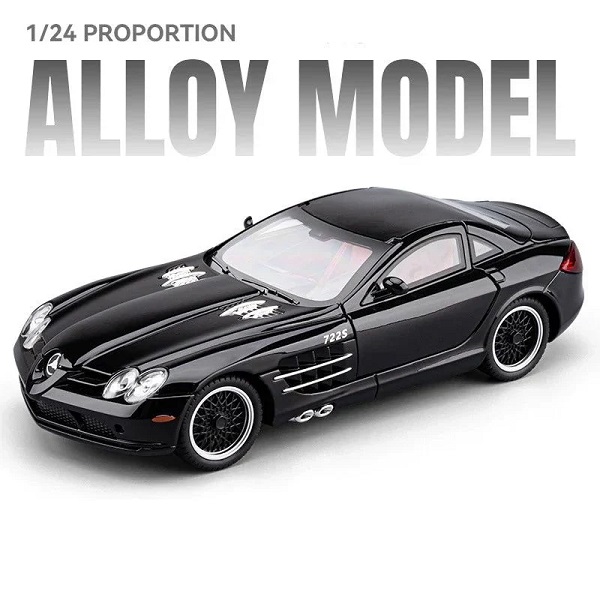 1:24 Diecast Mercedes-Benz SLR McLaren 722 S Model - Image 2