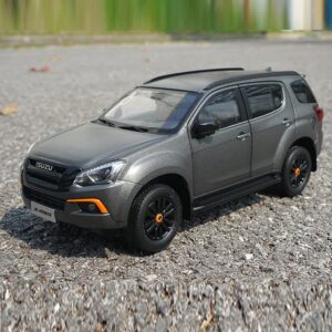 1/18 Scale ISUZU MU-X SUV 2018 Grey Diecast Car Model